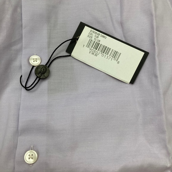 John Varvatos Star USA Soho Slim Fit Stretch Solid Dress Shirt - Picture 10 of 16